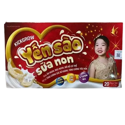 Yến Sào Sữa Non Mediusa - Hỗ trợ tăng cường sức đề kháng ( Hộp 4 vỉ x 5 ống x 10ml)